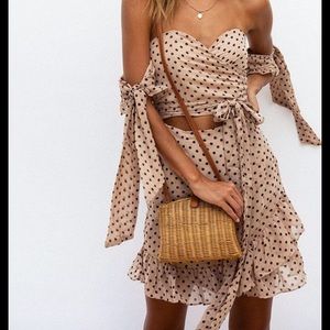 Sabo skirt arabela wrap dress